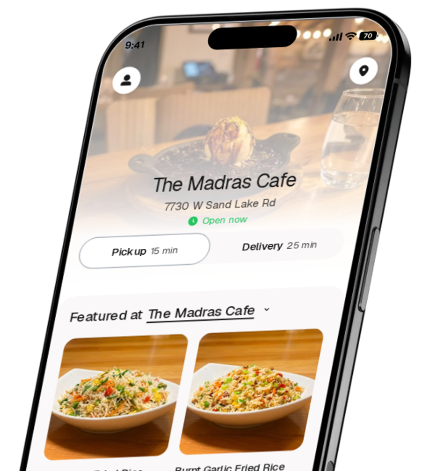 The Madras Cafe app preview